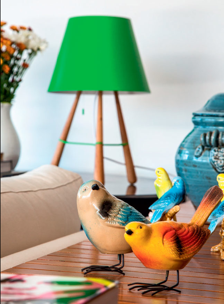 déco colorée au Brésil