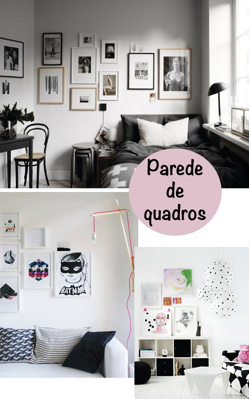 parede de quadros