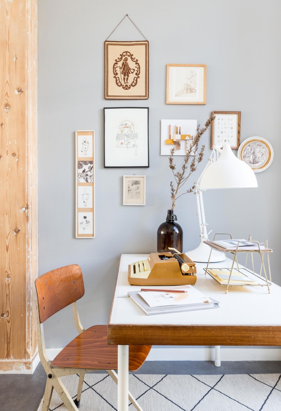 décor vintage, récup et naturel