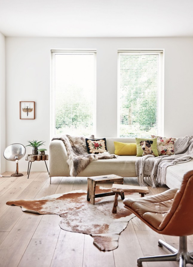 ferme rénovée décor rustique