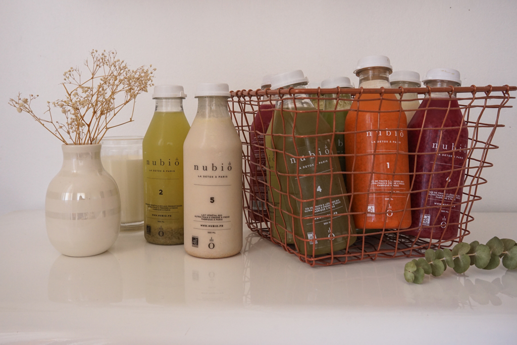 J’ai testé la cure détox avec les jus Nubio